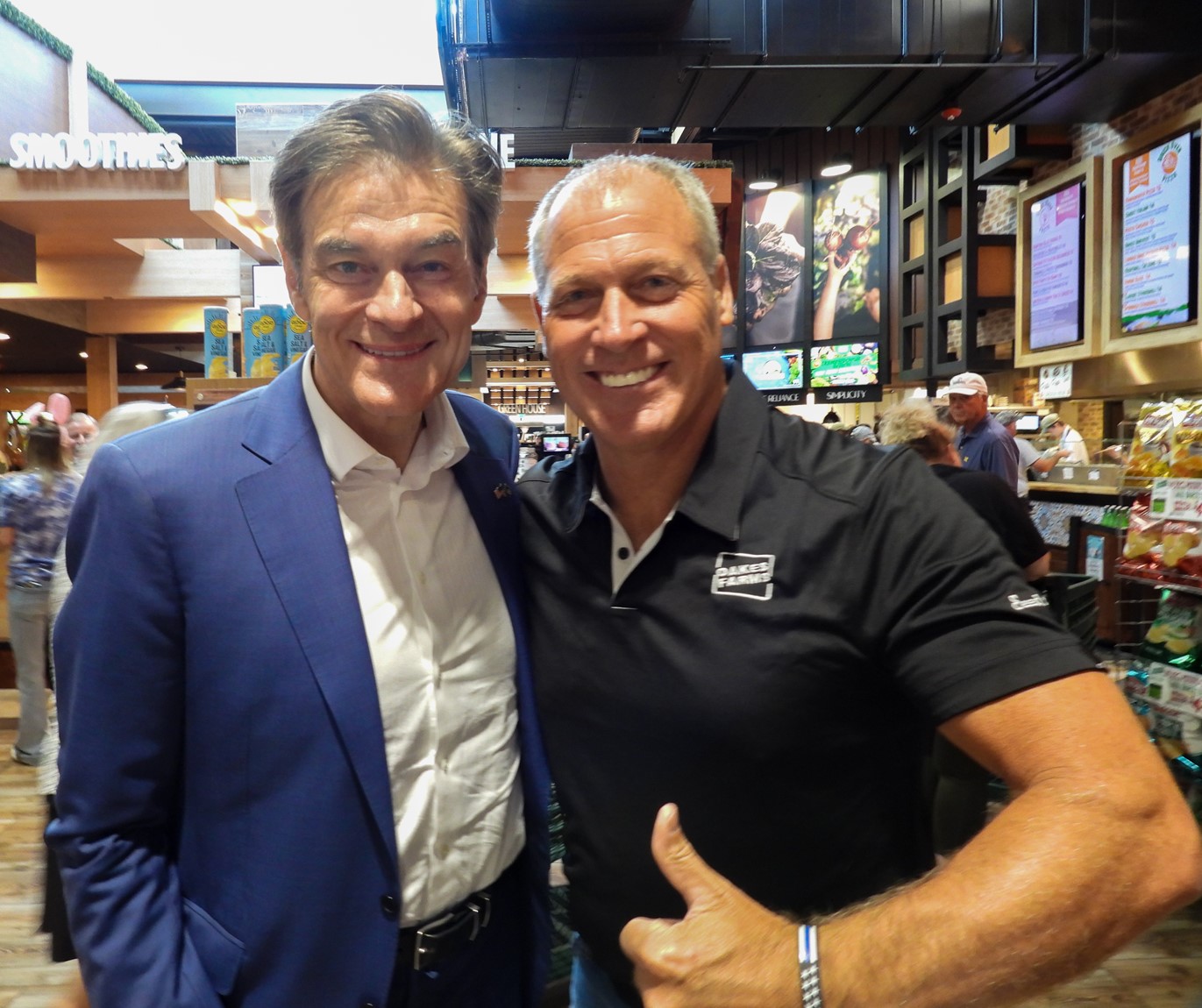 Alfie Oakes Proudly Hosts Dr. Oz at Seed to Table!